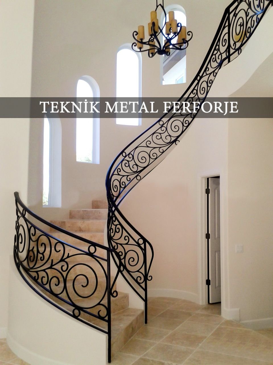 İki Taraflı Merdiven Korkuluğu